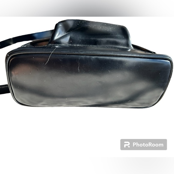 EUC GUCCI CROSSBODY NO CORNER RUBERS BAMBOO ZIPPER CLOSURE DETAIL 8.5x9.5 - Picture 3 of 10